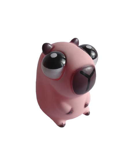 Capibara de ojos giratorios